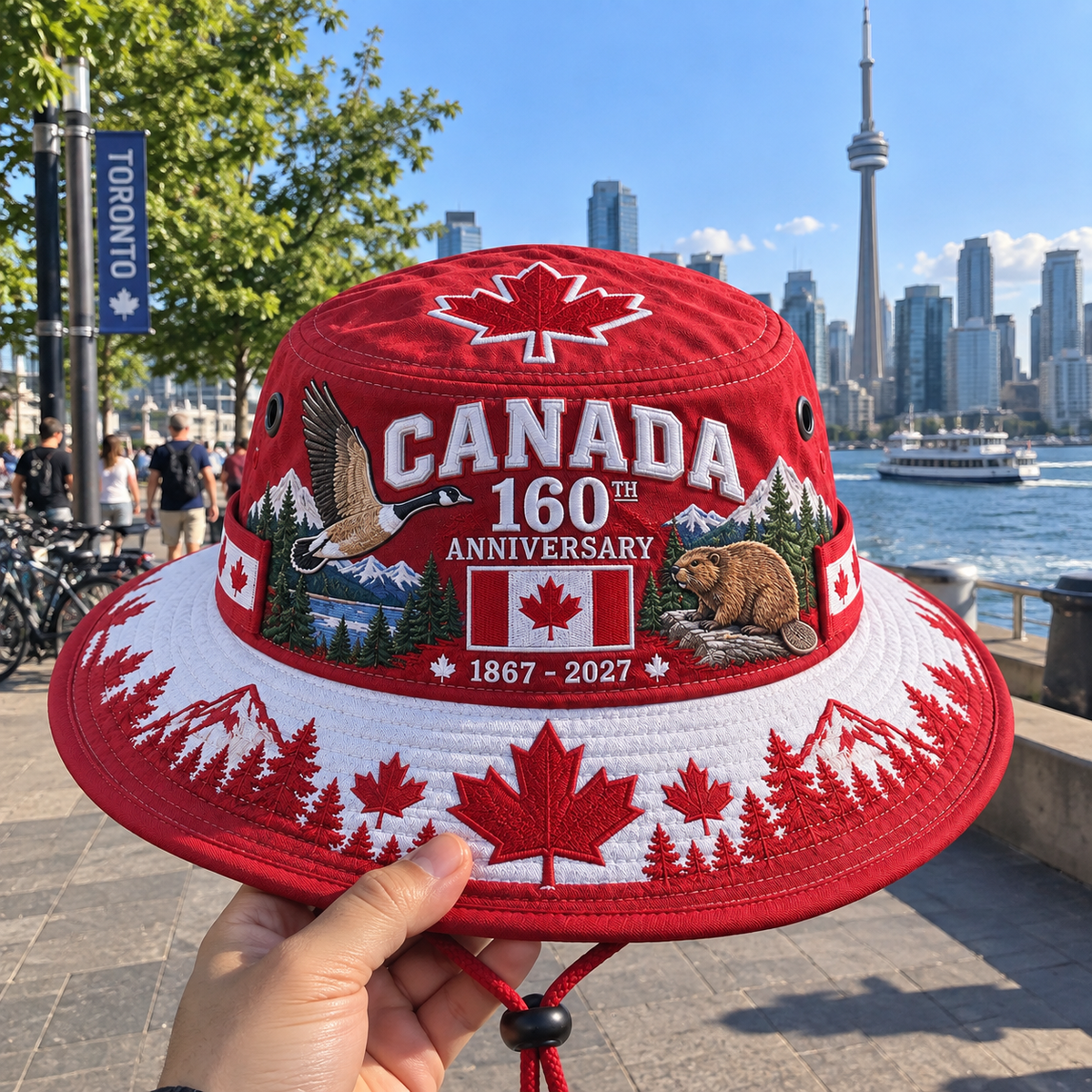 Canada 160th Anniversary Commemorative Boonie Hat