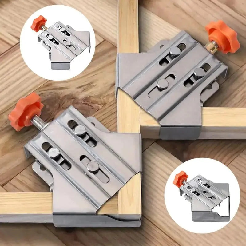 Sikunuo | 90° Woodworking Clamps – Sturdy & Flexible Angle Tool