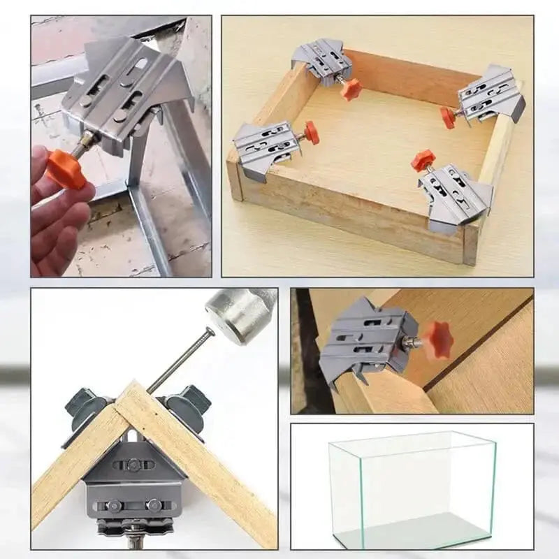 Sikunuo | 90° Woodworking Clamps – Sturdy & Flexible Angle Tool