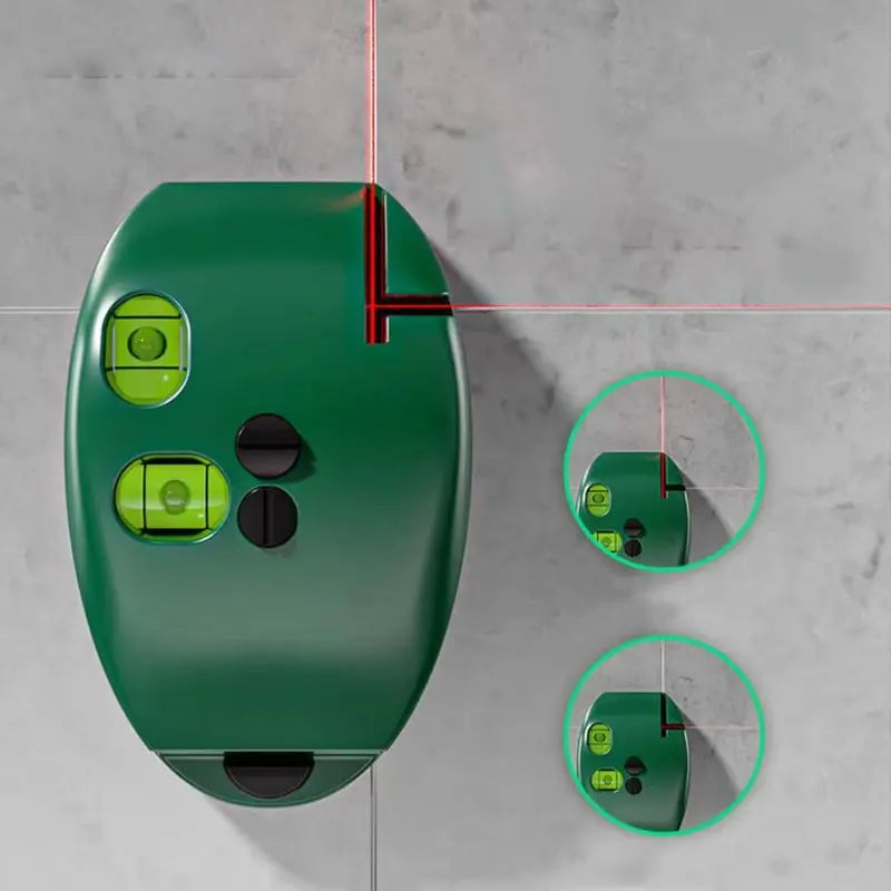 Sikunuo | 90° Laser Leveling Device for Accurate Angles on Wall and Floor