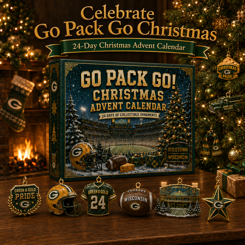 Go Pack Go! Football Christmas Advent Calendar