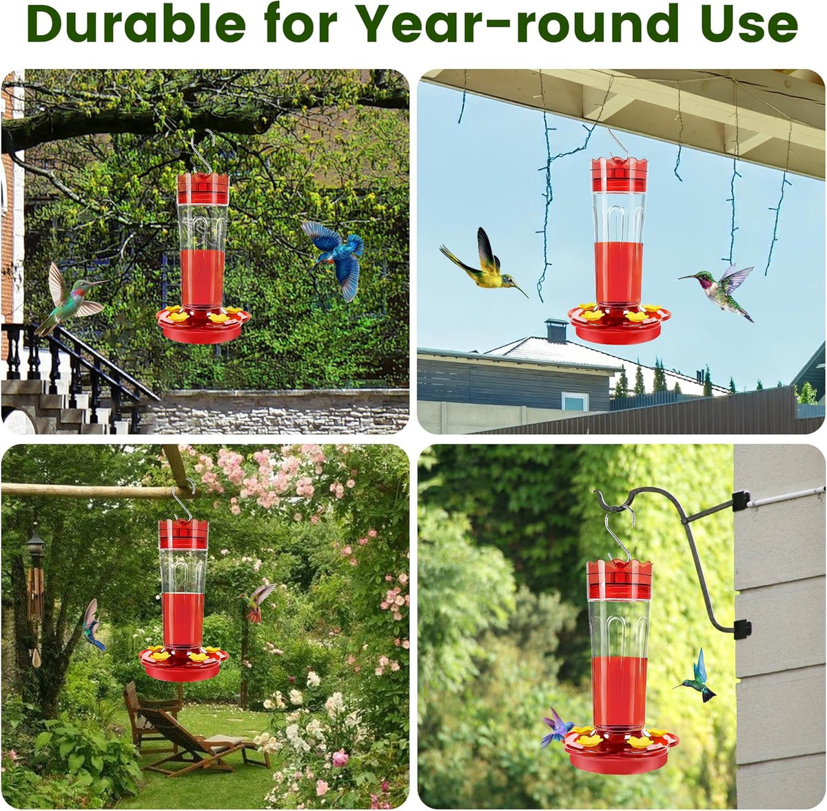 Plastic Hummingbird Feeders