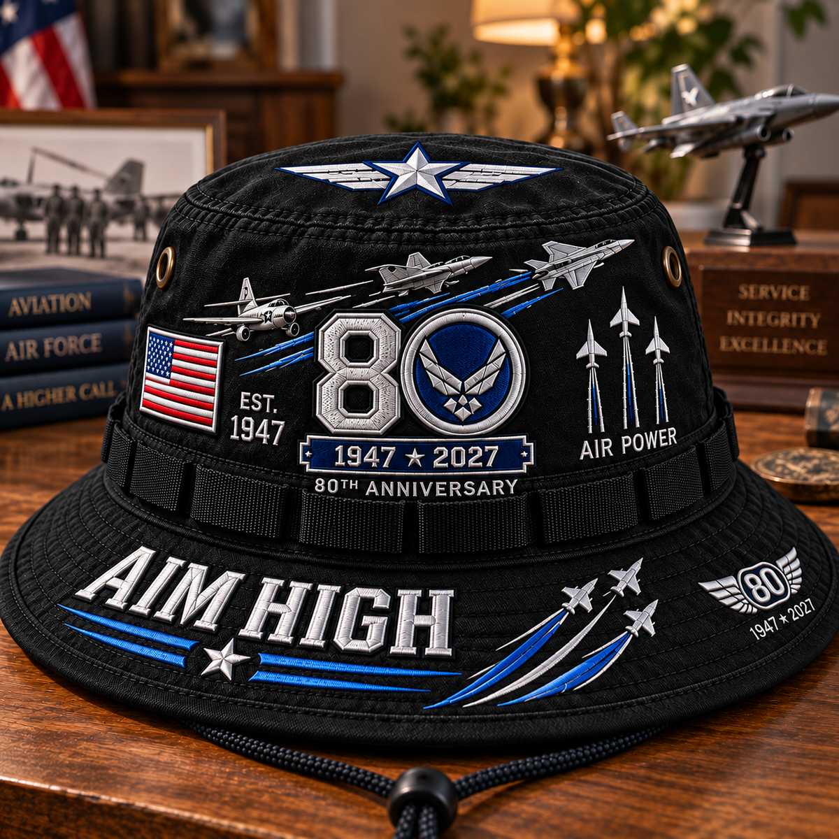 U.S. Air Force 80th Anniversary Bucket Hat