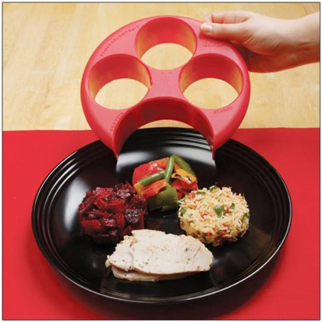 Sikunuo | Kids Food Four-Section Portion-Control Serving Tray