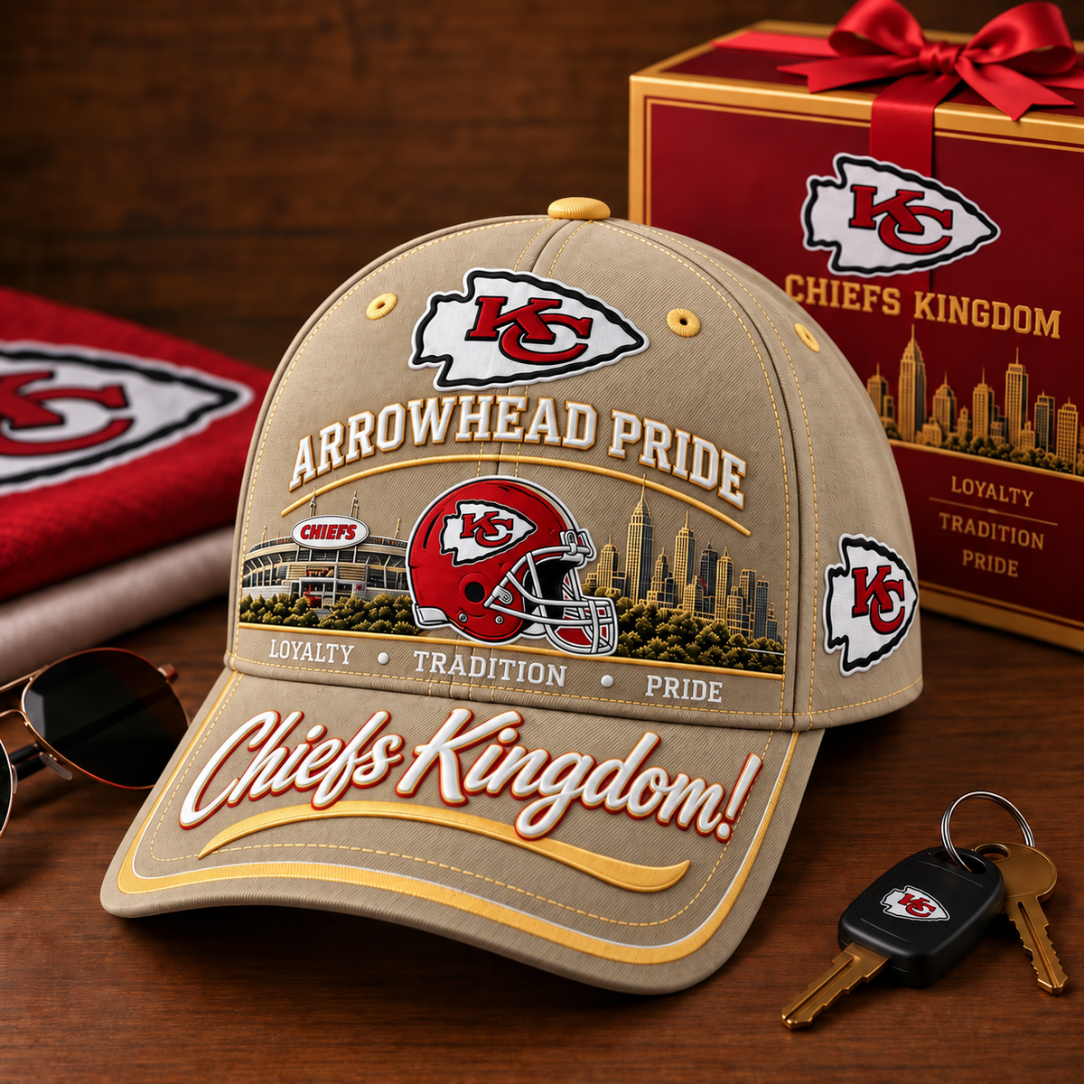 Chiefs Kingdom Commemorative Baseball Cap