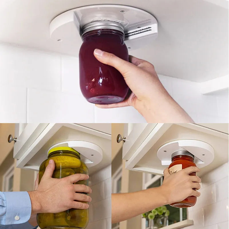 Sikunuo | Under the Cabinet Easy Jar Opener Tool
