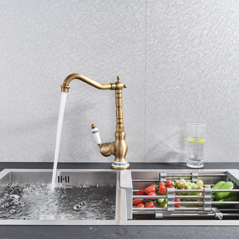 Sikunuo | Antique Concise Kitchen Faucet