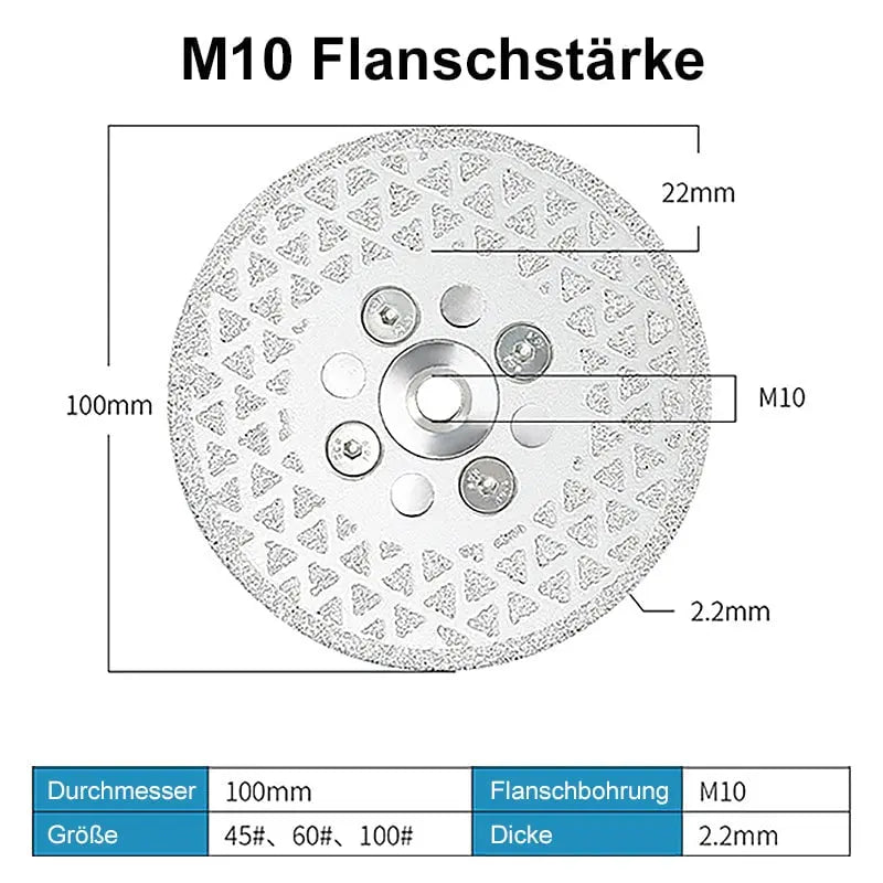 Sikunuo | Galvanized diamond blade for cutting stone edges