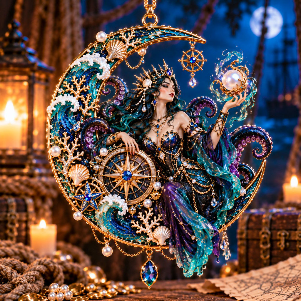 12 Mythical Ocean Acrylic Ornaments