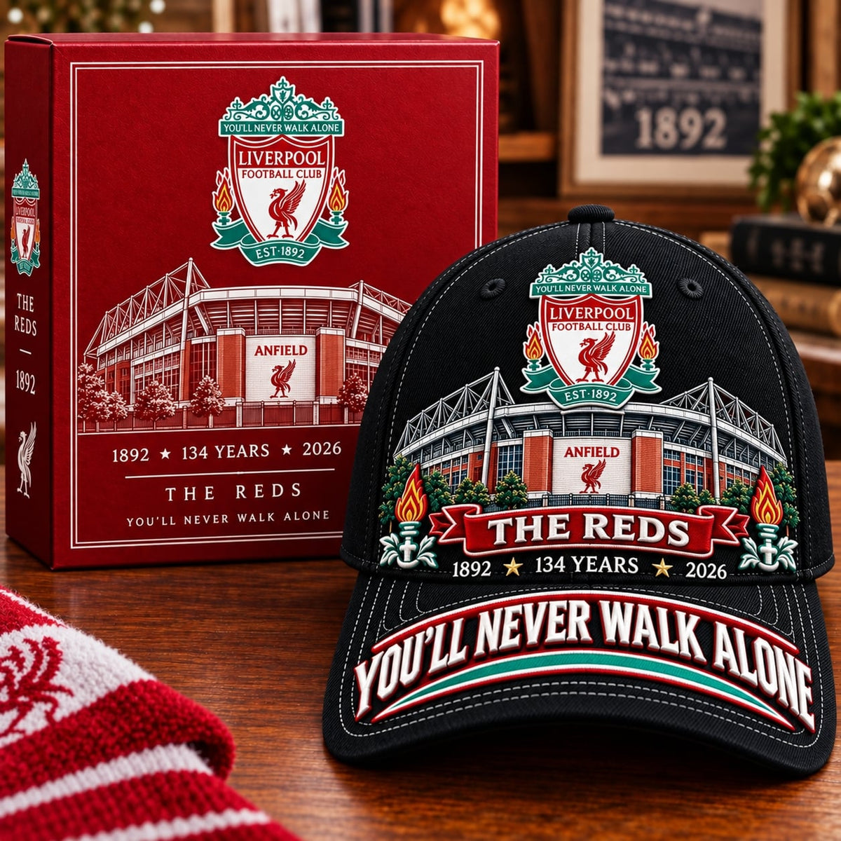 “You’ll Never Walk Alone” 1892–2026 134th Anniversary Commemorative Cap