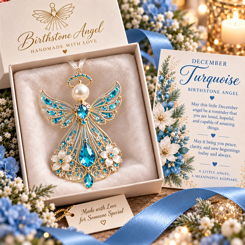 Birth Month Guardian Angel Ornaments