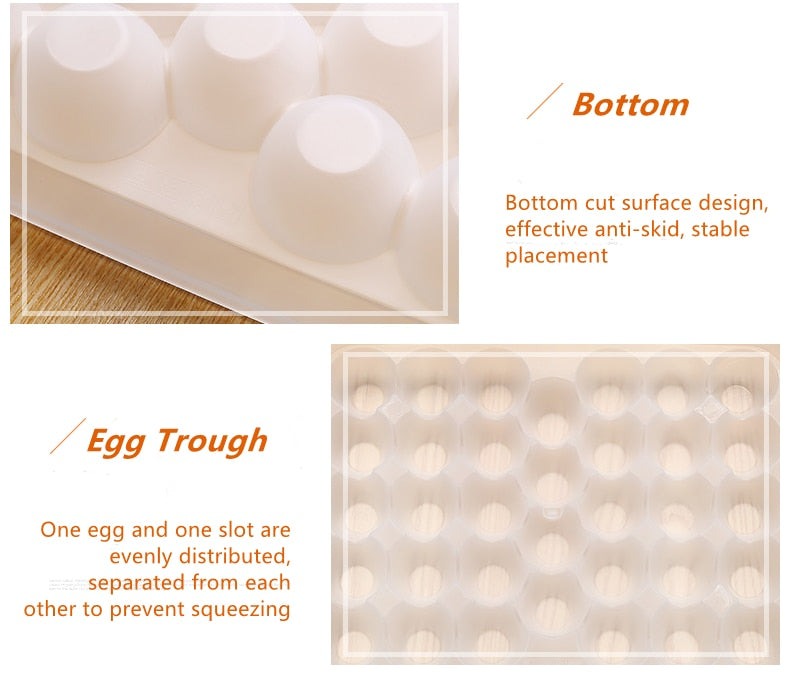 Sikunuo | Japanese-Style Plastic Duck Egg Storage Box