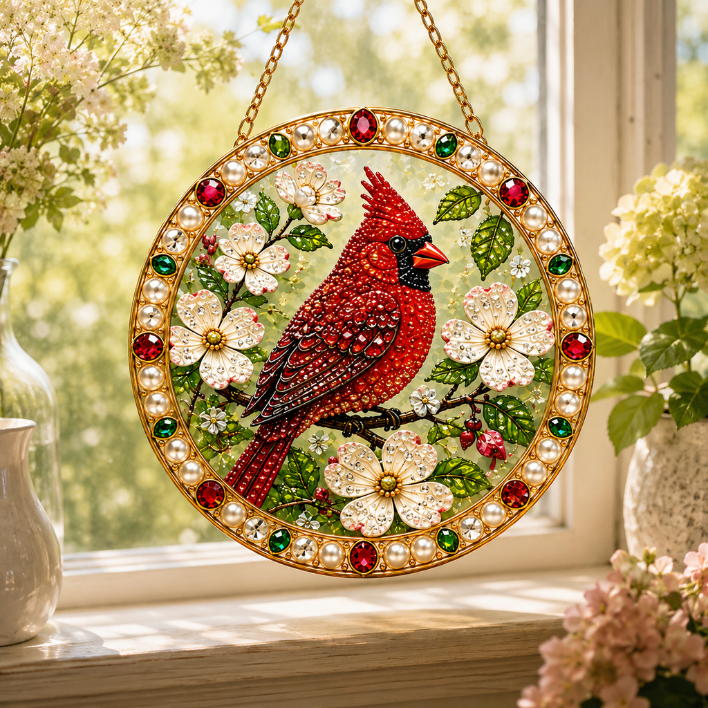 DIY Jeweled Garden Blessings Hanging Decor Kit