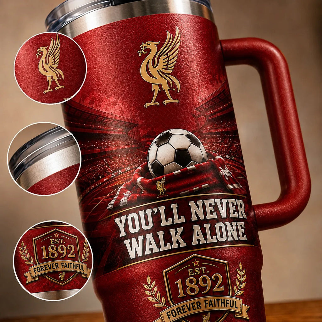 You’ll Never Walk Alone  Football Fan Tumbler