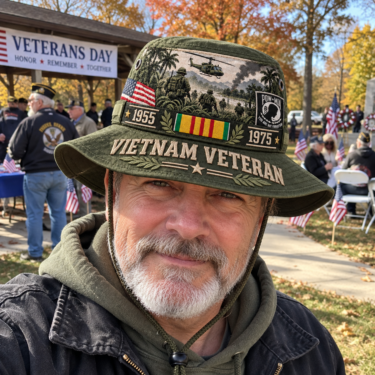 Vietnam Veteran Tribute Boonie Hat