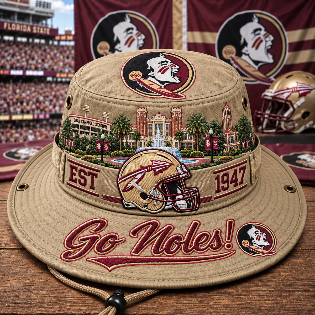 Go Noles Boonie Hat
