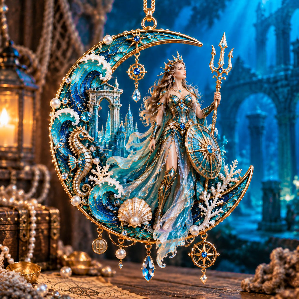 12 Mythical Ocean Acrylic Ornaments