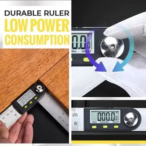 Sikunuo | Digital Angle Finder and Ruler Combination Tool