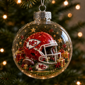 RED KINGDOM Football Christmas Ornament Collection