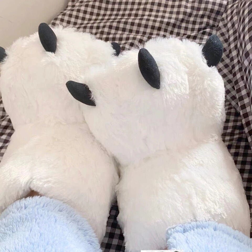 Sikunuo | Bear Claw Winter Furry Slippers