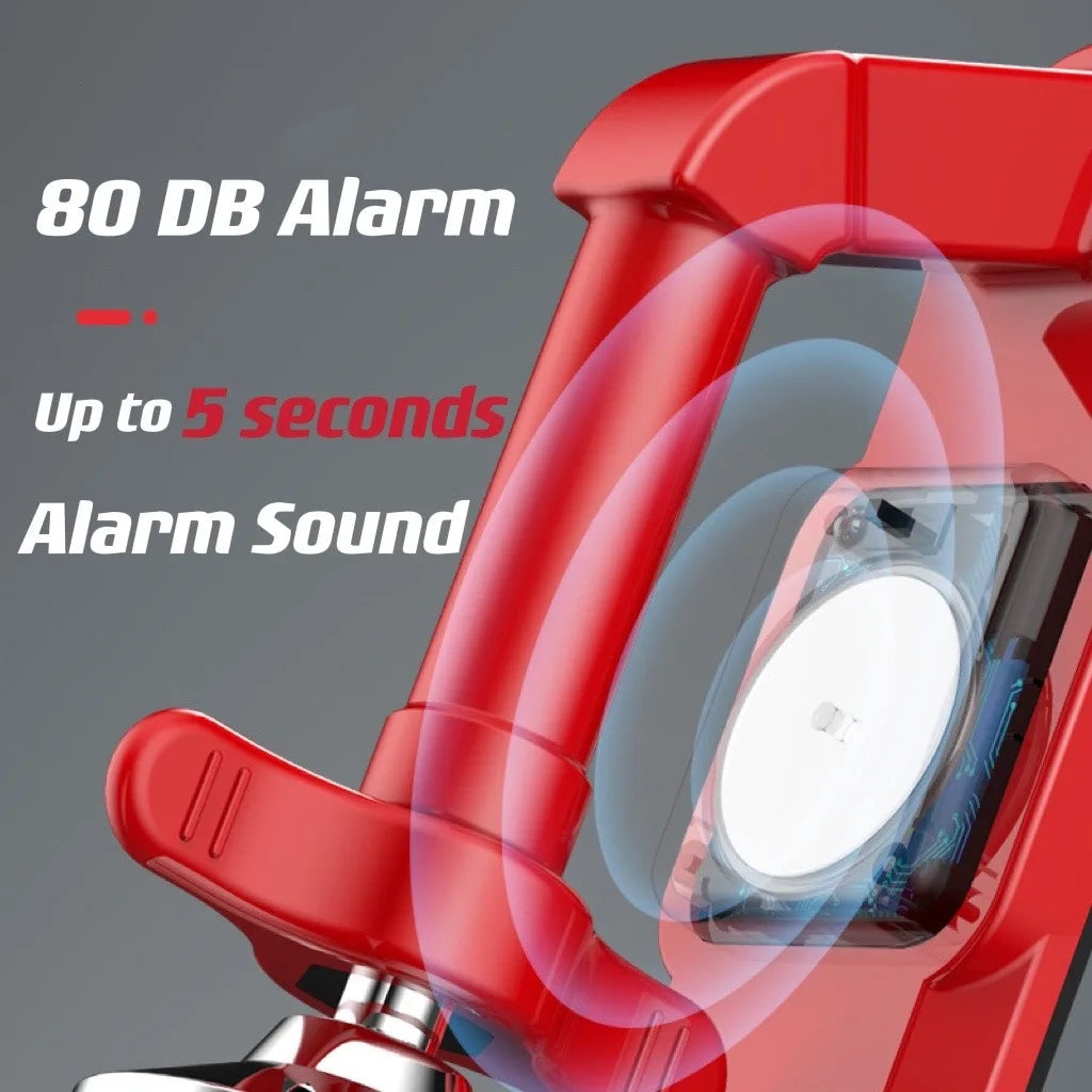 Sikunuo | Strong Anti-Theft Travel Metal Door Stopper Alarm