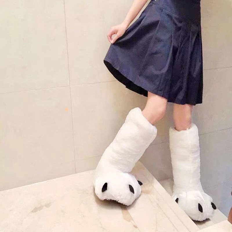 Sikunuo | Bear Claw Winter Furry Slippers