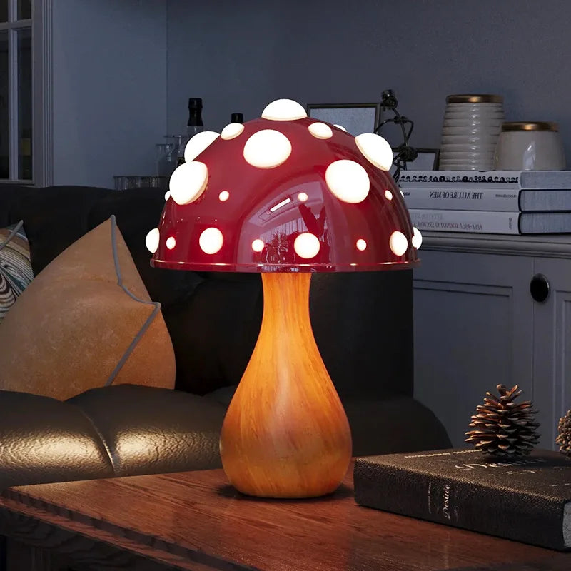 Sikunuo | Tricolored Mushroom Warm Light Atmosphere Lamp