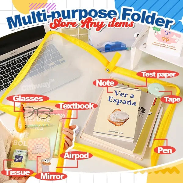 Sikunuo | A4-Zipper folder for document organization