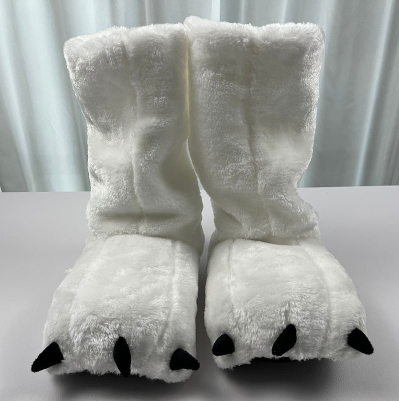 Sikunuo | Bear Claw Winter Furry Slippers