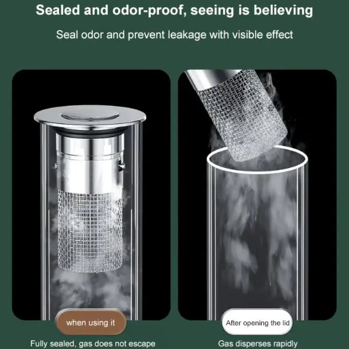 Sikunuo | Drain strainer against clogging with pop-up function