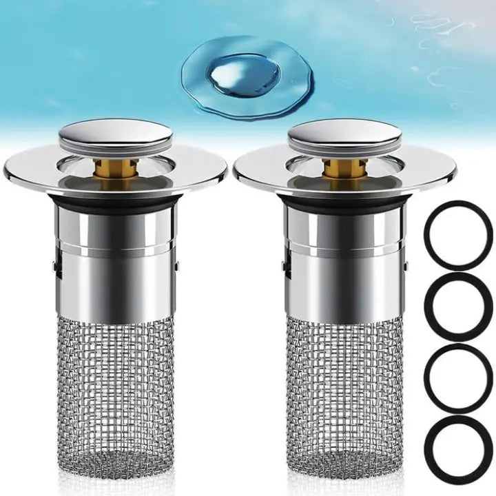 Sikunuo | Drain strainer against clogging with pop-up function