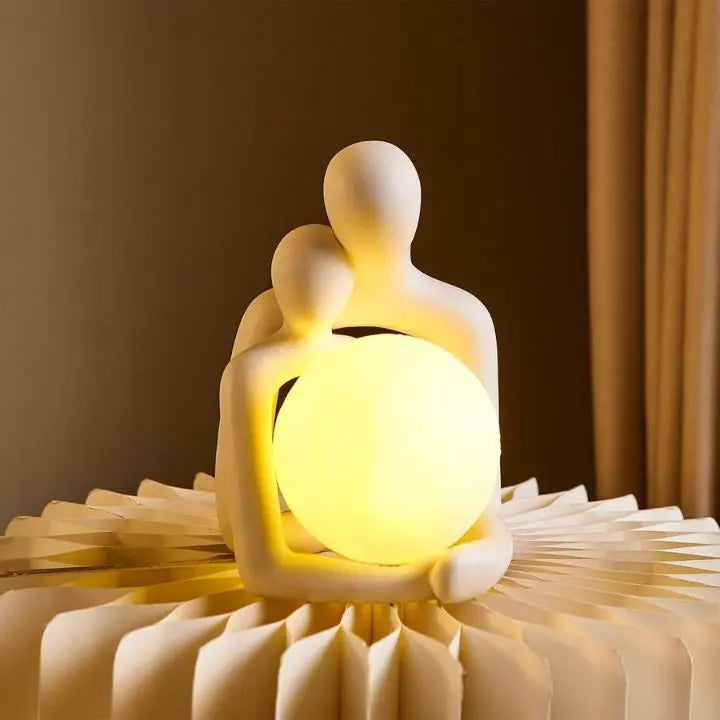 Sikunuo | Abstract Pair Ceramic Lamp