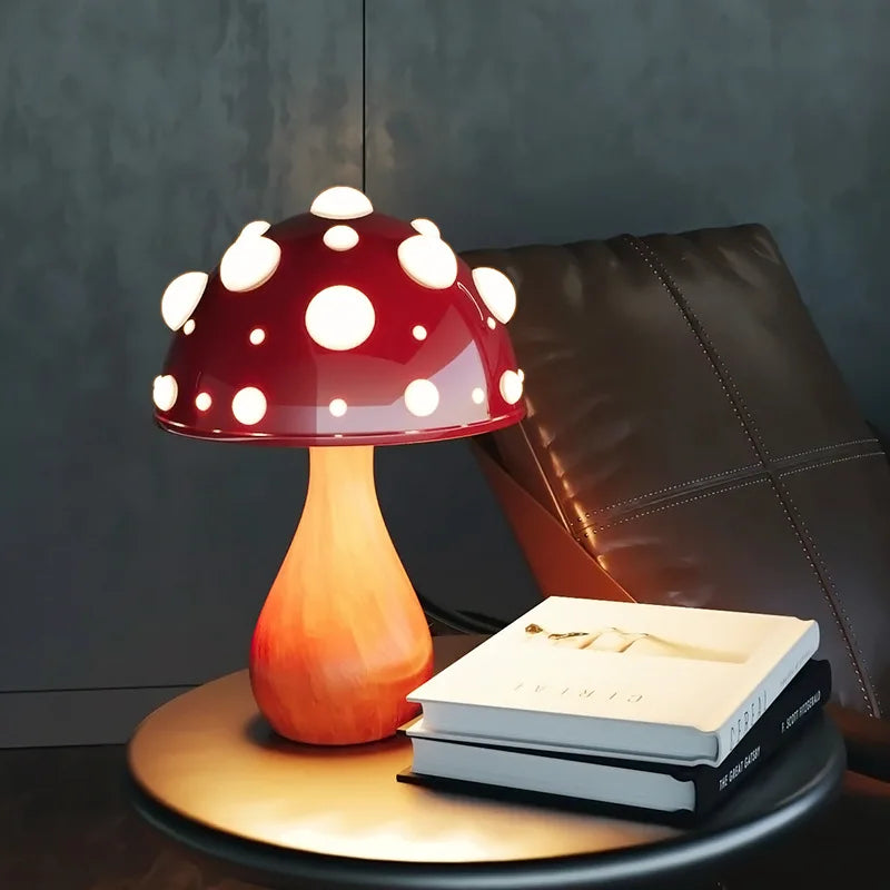 Sikunuo | Tricolored Mushroom Warm Light Atmosphere Lamp