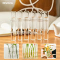 Sikunuo | Customizable Glass Flower Vase with Hinge – elegant & versatile