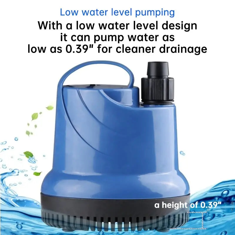 Sikunuo | Aquarium water pump — Whisper-quiet cleaning with strong water flow