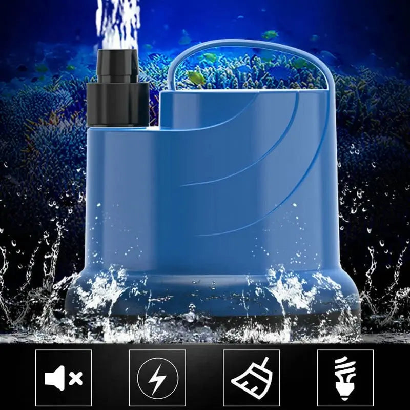 Sikunuo | Aquarium water pump — Whisper-quiet cleaning with strong water flow