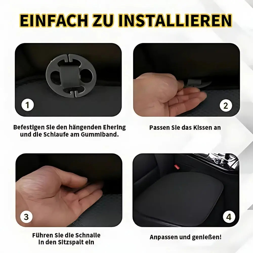 Sikunuo | Breathable car seat covers made of ice silk with non-slip back