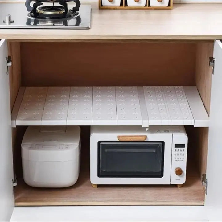 Sikunuo | Extendable shelf board for flexible storage