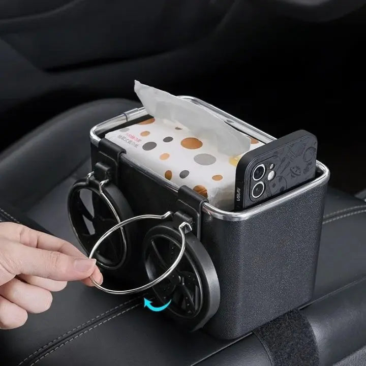 Sikunuo | Car Armrest Box with Cup Holder – Comfort on the go