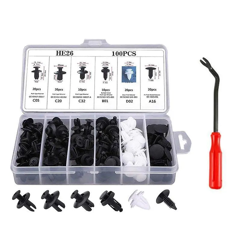 Sikunuo | Auto mounting kit with clips & tools for repairs