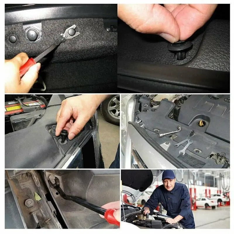 Sikunuo | Auto mounting kit with clips & tools for repairs