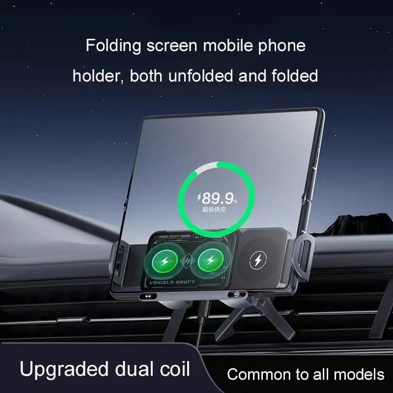 Sikunuo | Car device holder with charging function – Automatic grip & wireless charging