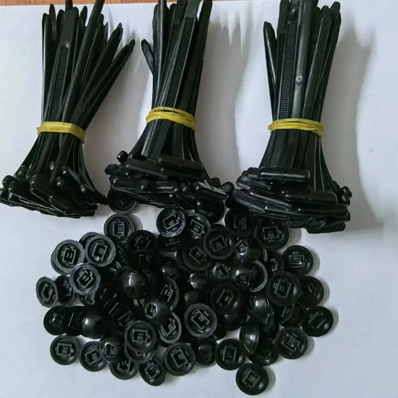 Sikunuo | Auto cable tie buckles – Tool-free attachment