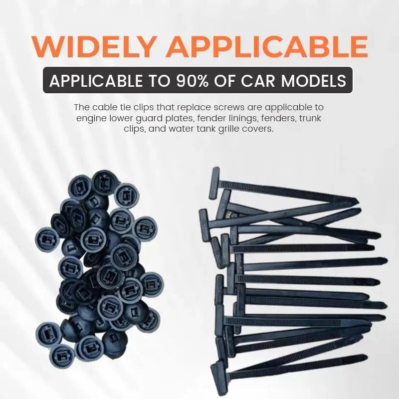 Sikunuo | Auto cable tie buckles – Tool-free attachment