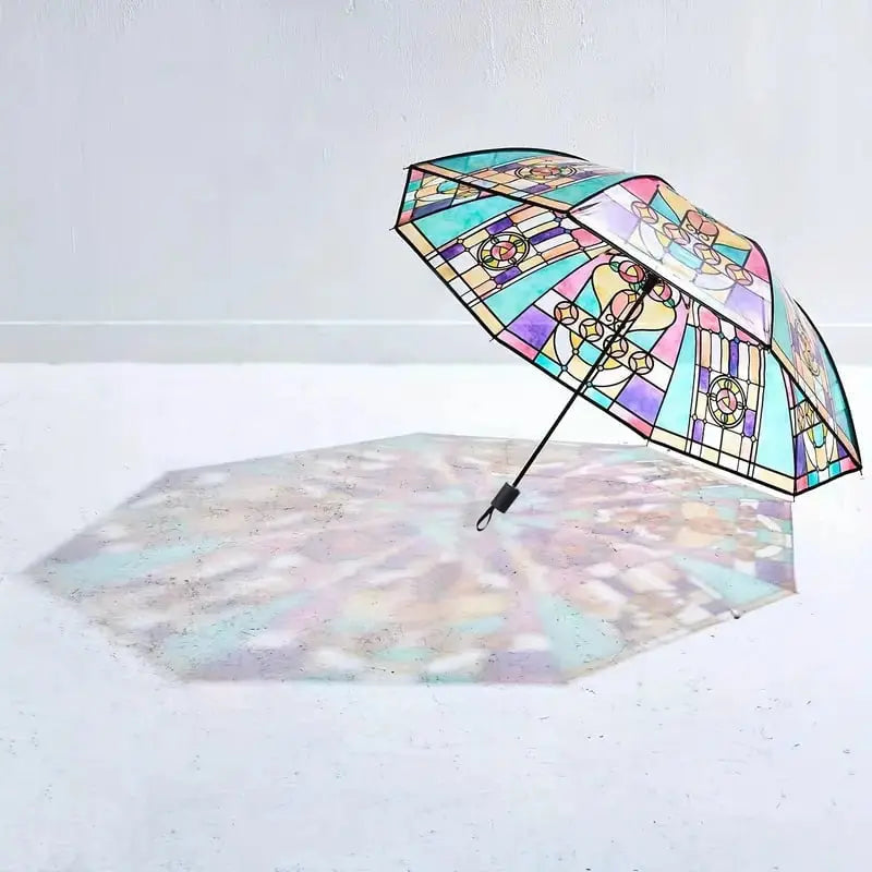 Sikunuo | Automatic umbrella in vintage style – Inspired by poetry & glass art