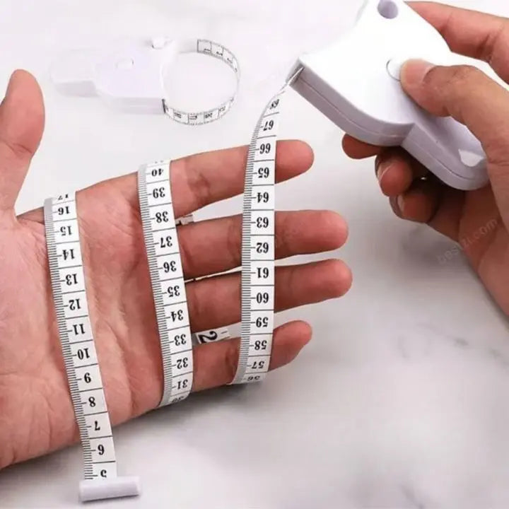 Sikunuo | Automatically Retractable Measuring Tape – One-Handed Body Measurement & Precise