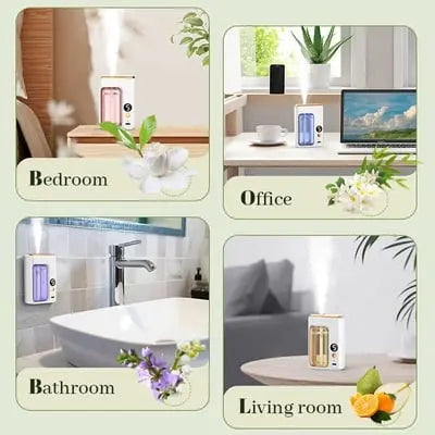 Sikunuo | Automatic Aromatherapy Diffuser – 5-level Timer with Highly Pure Essential Oil