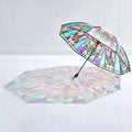 Sikunuo | Automatic Umbrella – Vintage Design with Stained Glass and Wind PRedection
