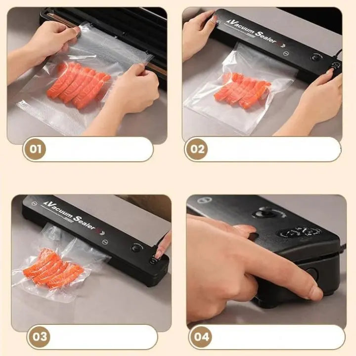 Sikunuo | Automatic Vacuum Sealer – Preserve Freshness & Save Space