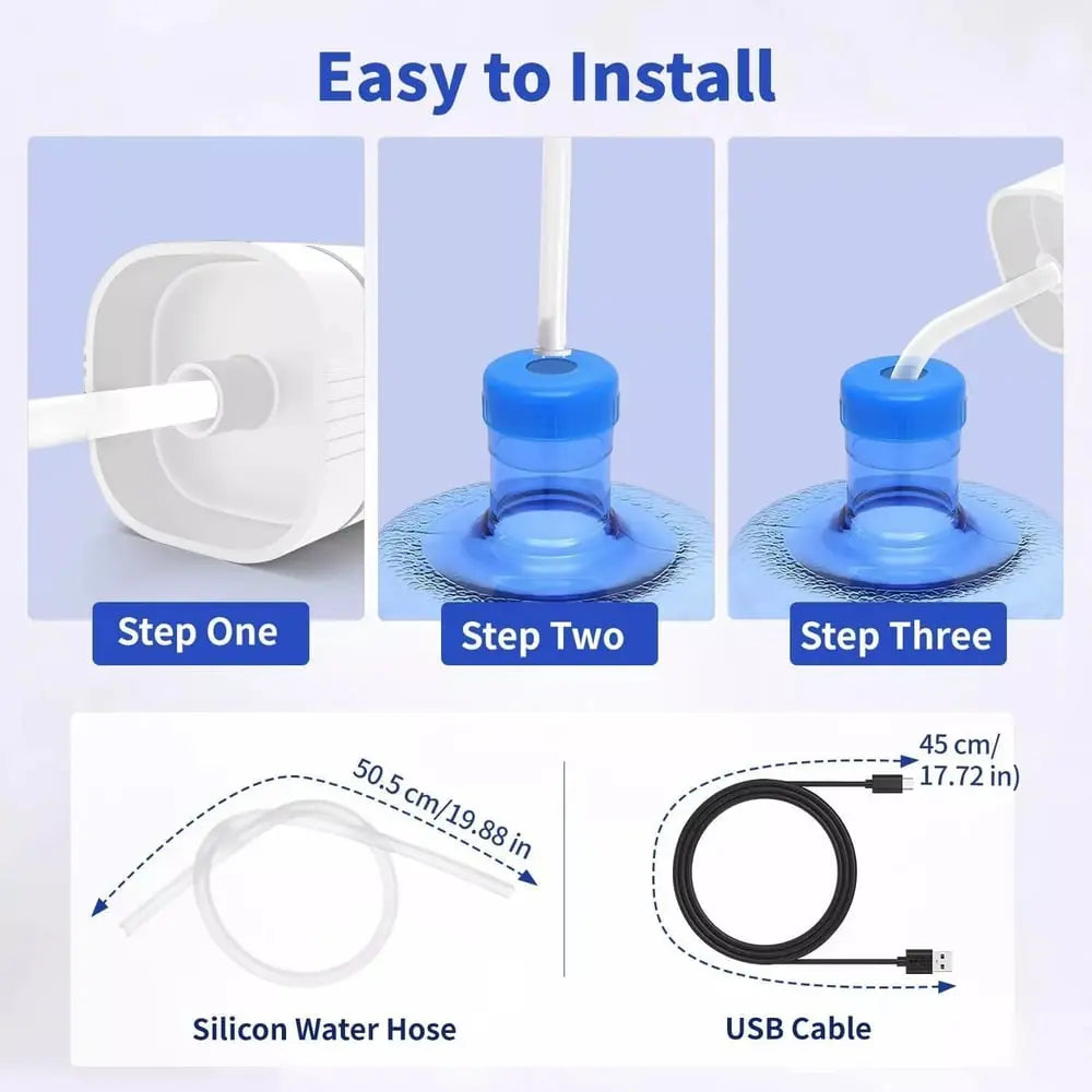 Sikunuo | Automatic water dispenser with battery – hygienic & touchless dispensing